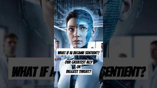 WHAT IF AI BECAME SENTIENT THE FUTURE OF HUMANITY EXPLAINED aifuture aisentience aidystopia ai [upl. by Darcey180]