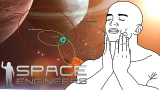 THEY FLY NOW  Space Engineers Real Solar Systems Mod [upl. by Ardrey420]