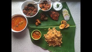 South Indian Non Veg Meal  South indian non veg feast  Non veg meal preparationr [upl. by Dympha]