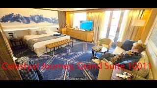 Celestyal Journey Tour of Grand Suite 10011 [upl. by Akiraa847]