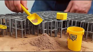 Man Builds 5Floor Building With Mini Bricks  SmallScale DIY OUROBOROSARQ192 [upl. by Lynda748]