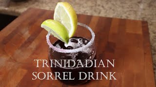 Authentic Trinidadian Sorrel Drink [upl. by Oretos]