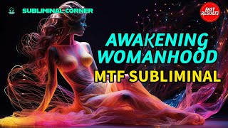 MTF Awaken Womanhood with 50 Powerful Affirmations  MTF Subliminal Awakening [upl. by Gershom]