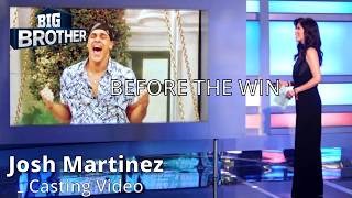 Josh Martinez Casting Tape for Big Brother Season 19 [upl. by Eehsar]