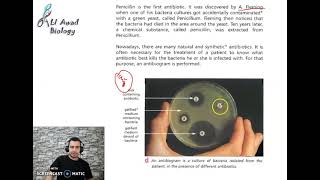 Chapter 2 Activity 2 Antisepsis asepsis chemotherapy and antibiotherapy Grade8 [upl. by Lilia]