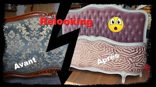 relooking lit régence en bois [upl. by Eversole613]