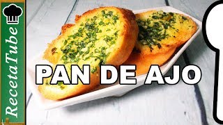 PAN DE AJO Receta de Cocina Fácil Sencilla y Deliciosa [upl. by Tiossem544]