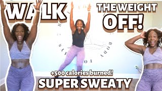 FAST WALKING 8000 STEPS AND 500 CALORIE WORKOUT AT HOMEIFAT BURNING BODY FOR DAYS CHALLENGE [upl. by Ecyal935]