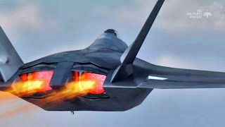 Extremely Powerful F22 Raptor Shows Its Crazy Ability [upl. by Eldwun]