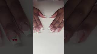 Classic frenchie moment 😌 nails acrylicnails beginnernailtech nailtech [upl. by Placida]