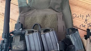 Ferro Concepts Slickster plate carrier setup TRexarms cummerbund GP pouch minuteman m4 ar [upl. by Mollee674]