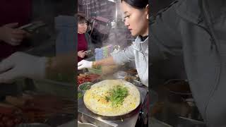 Multigrain pancakes streetfood delicious satisfyingvideo [upl. by Welby]