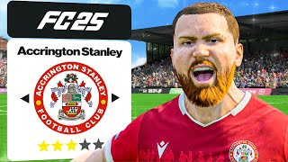 FC 25 ACCRINGTON STANLEY CAREER MODE  6 ADAM RETIRES [upl. by Deb]