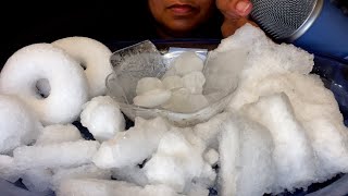 ICE PLATTER  ASMR  ONLY BITES  Request 709  Ice Eating  asmr iceeating [upl. by Gothart]