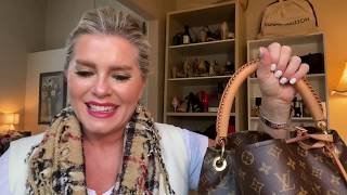 Louis Vuitton ARTSY Monogram  1 Year Review  BOHO CHIC [upl. by Udella]