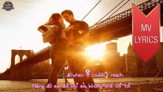 Because You Loved Me  Celine Dion  Lyrics Kara  Vietsub HD [upl. by Aelahs182]