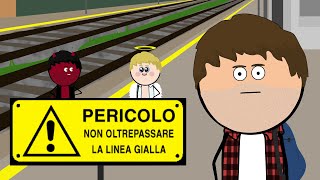 NON OLTREPASSARE LA LINEA GIALLA  Cosa succede se lo fai [upl. by Crean]