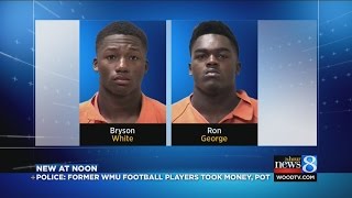 Police WMU football players stole money pot [upl. by Fayola]