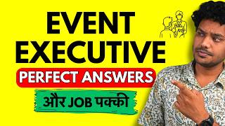 Event Executive Interview Questions And Answers  Freshers amp Experienced [upl. by Rettuc]