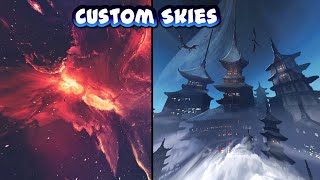 10 Custom Sky Overlays for Minecraft PVP  Minecraft Texture Packs [upl. by Gastineau]