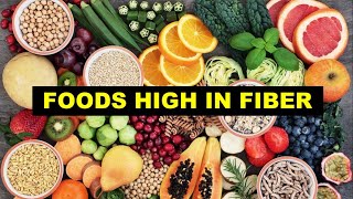 Top 25 Foods High in Fiber  Fiber Food List [upl. by Warram]