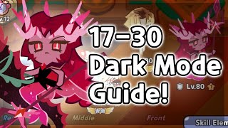 1730 DARK MODE GUIDE  Cookie Run Kingdom [upl. by Elnora]