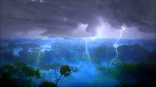 Thunderstorm sound in Amazonas Rainforest  relax sleep [upl. by Agrippina]