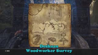 ESO Deshaan Woodworker Survey Location The Elder Scrolls Online [upl. by Notxed241]