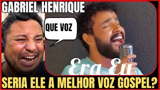 GABRIEL HENRIQUE  ERA EU  Cover VOCAL COACH REACTION [upl. by Eilitan600]