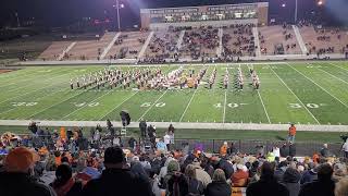 Massillon Tiger Swing Band Halftime Show [upl. by Aisekal]