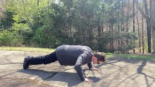 Cigarette Smoker Attempts the “20 Pushups Challenge” [upl. by Ardnal]