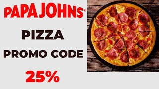 papa johns pizza coupon code I papa johns pizza promo code [upl. by Renba657]