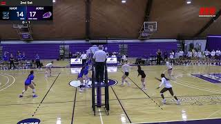 Volleyball Amherst vs Hamilton Highlights 92724 [upl. by Ecirpak]