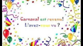 Carnaval est revenu [upl. by Megen]