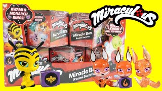 Monarch Rings Miraculous Ladybug Kwami Surprise Miracle Box Blind Boxes [upl. by Ethelyn27]