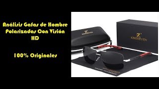 Analisis Gafas de Sol Hombre Polarizadas Marca King Seven Con Vision HD 100 Originales [upl. by Elfrida]