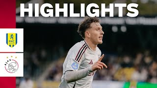 Traoré amp Godts to the rescue 👏  Highlights RKC Waalwijk  Ajax  Eredivisie [upl. by Alvira]