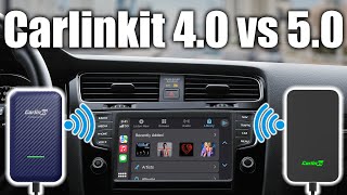 Carlinkit 40 vs 50  The New King of Wireless CarPlay and Android Auto Adapters [upl. by Utas]