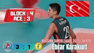 Russian Superleague 202324 R20 Lokomotiv Kaliningrad vs Saint Petersburg Ebrar Karakurt [upl. by Stander]