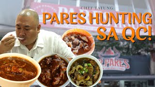 On the hunt for the delicious pares near you  Chef Tatung [upl. by Saire875]