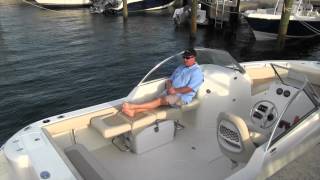 Cobia 220 Dual Console Walk Through [upl. by Dew]