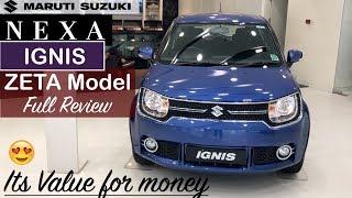 Maruti Ignis Zeta Model Review and InteriorExterior Walkaround  Ignis 2018 Review [upl. by Sirtemed]