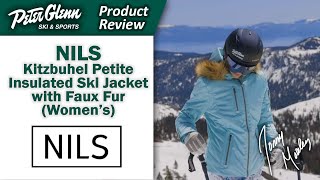 Nils Kitzbuhel Petite Insulated Ski Jacket with Faux Fur Womens  W2324 Product Review [upl. by Malcom]