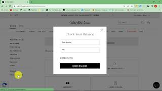 How To Use Saks Fifth Avenue Gift Card Online  Redeem amp Check Balance [upl. by Buyse420]