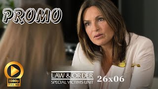 Law and Order SVU 26x06 Promo Titled quotRorschachquot HD [upl. by Rothenberg827]