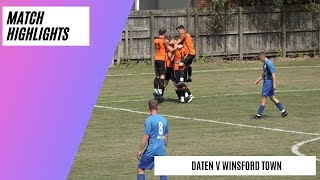 Controversial Opening Goal  Daten FC v Winsford Town  Extended Highlights [upl. by Aile747]