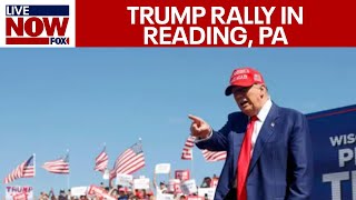 FULL SPEECH Donald Trump Rally in Reading Pennsylvania  LiveNOW from FOX [upl. by Aehs443]