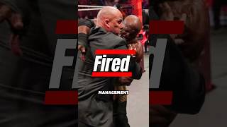 The REAL reason Bobby Lashley got FIRED wwe wwfsuperstars wwewrestler wwfwwesuperstarwwefan [upl. by Oratnek]