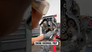 PART 1 OF 5 ENGINE OVERHAUL PREP Satisfying ASMR for a flawless rebuild engine overhaul asmr [upl. by Sirahs672]