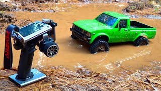 MUDDY 4x4 quotNELLYquot amp my NEW Flysky Noble PRO Transmitter  RC ADVENTURES [upl. by Loats]